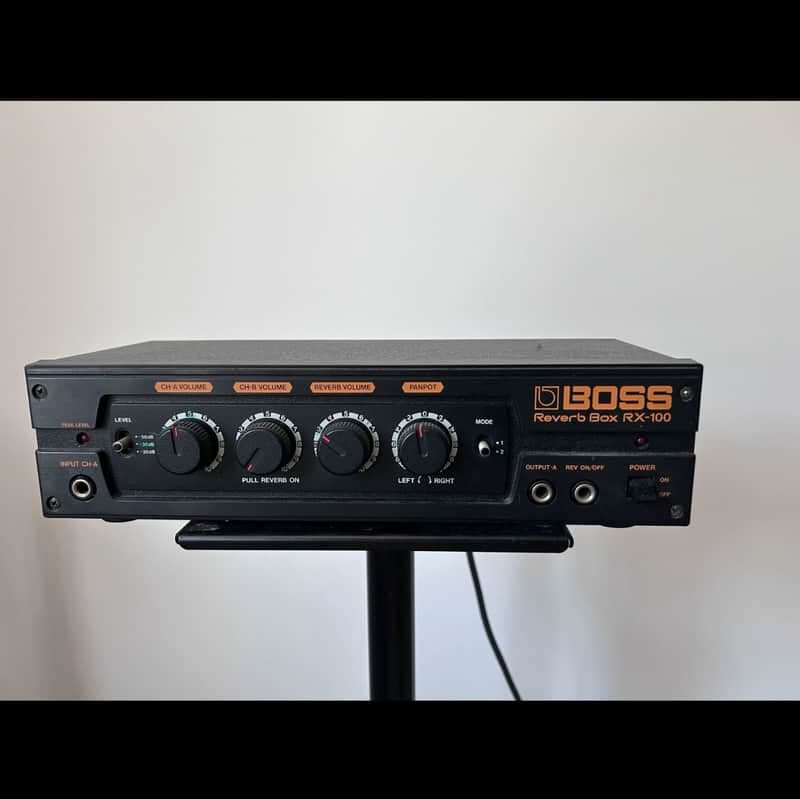 Boss RX-100 Reverb Box 1982 - 1984 - Black