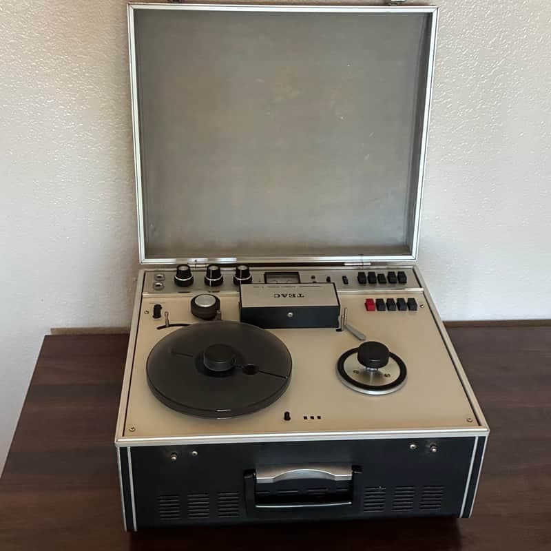 TEAC X-1000R 1/4" 2-Track Reel to Reel Tape Recorder 1980s - Silver