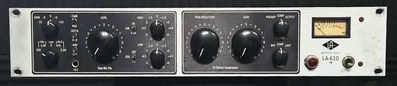 Universal Audio LA-610 Tube Channel Strip Unit 2