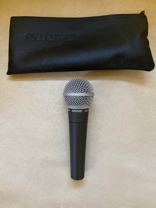 Shure SM58 Handheld Cardioid Dynamic Microphone