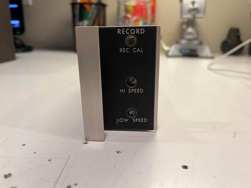 Ampex 440 Record card for 440 series tape machine