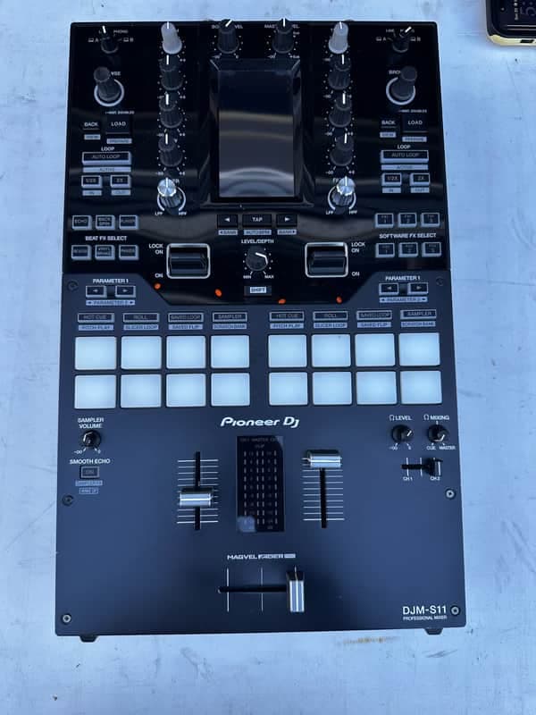 Pioneer DJM-S11 2ch DJ Mixer w/ New Hard Case
