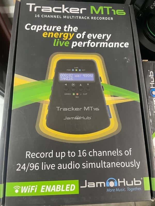 JamHub Tracker MT16 Multi-Track Audio Recorder