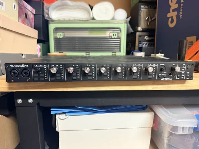 Arturia AudioFuse 8Pre 8-Channel Mic Preamp / ADAT / USB-C Audio Interface