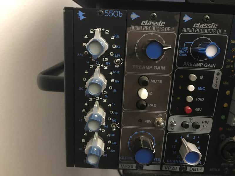 API 550B 500 Series 4-Band Equalizer Module