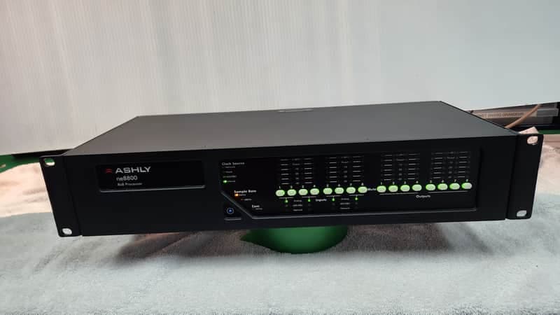 Ashly NE 8800 8x8 Audio Processor Network DSP Processor / Mic Automixer