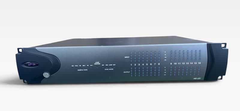 Avid HD I/O 16x16 Analog Pro Tools HD / HDX Audio Interface 2010s - Silver