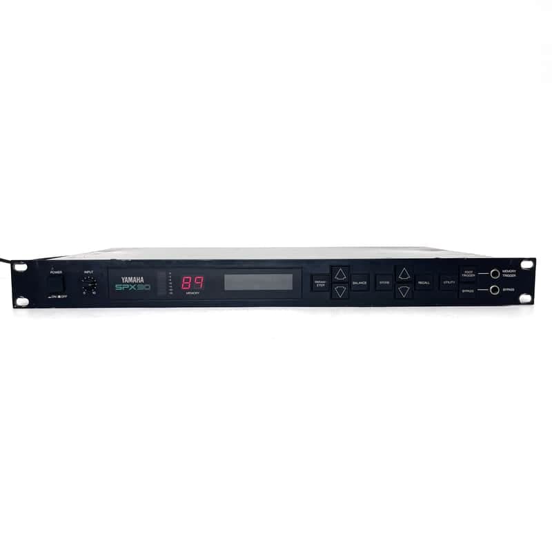 Yamaha SPX90 Digital Sound Processor 1980s Vintage Effect Rack Made in Japan Worldwide Shipment