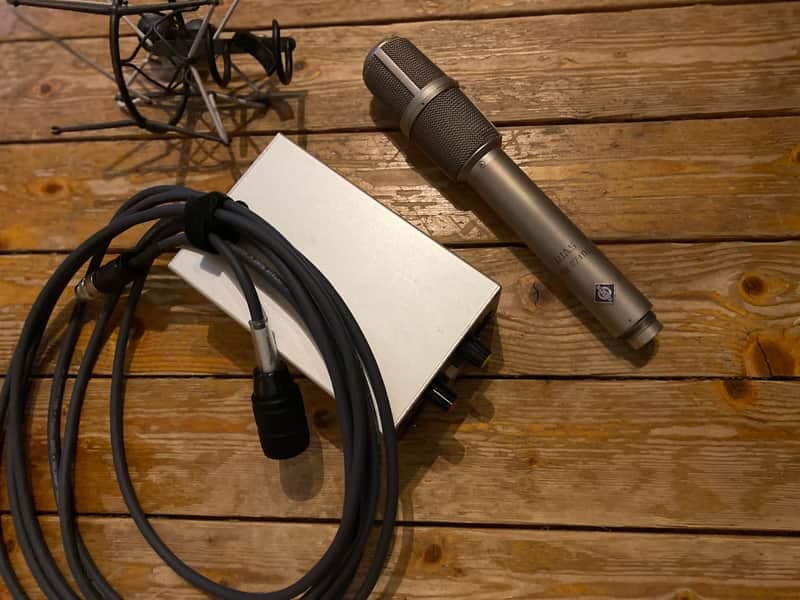 Neumann SM 69 fet Stereo Condenser Microphone 1970s - Nickel