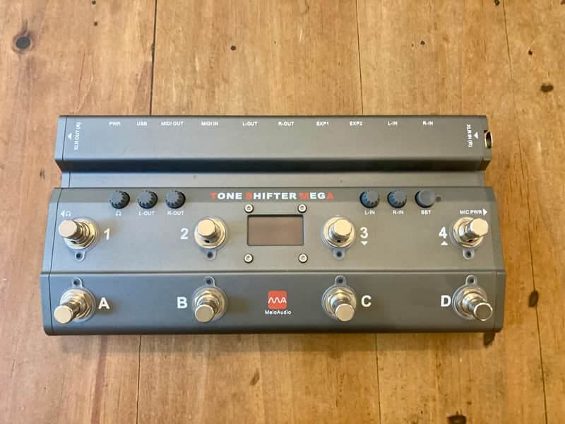 Meloaudio Tone Shifter TS Mega Audio Interface MIDI Foot Controller