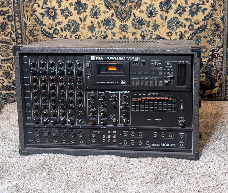 TOA MCX-106 early 90's - Black