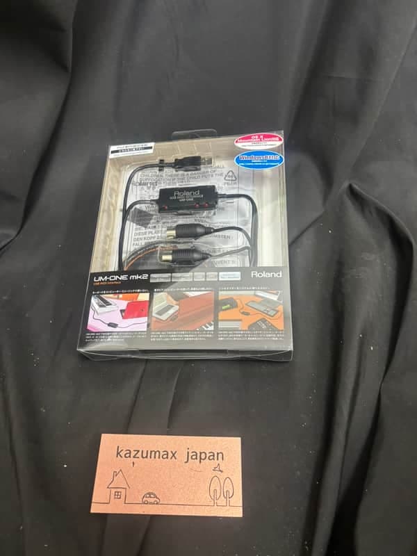 Roland UM-ONE mk2 USB MIDI Interface 1-In 1-Out Tested with Package