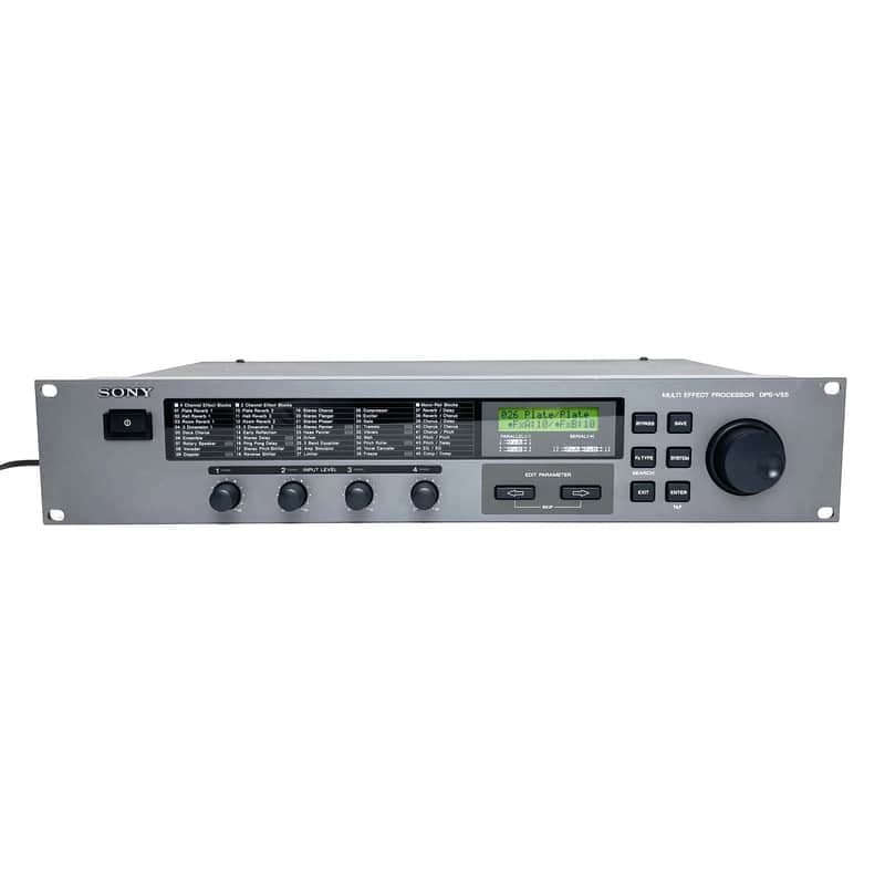 Sony DPS-V55 Multi-Effect Processor 1990s - Gray Made in Japan Worldwide Shipment