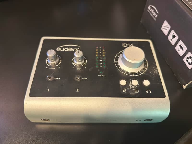 Audient iD14 Desktop USB Audio Interface 2010s - Black