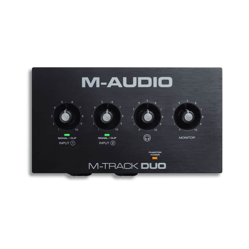 M-Audio M-Track Duo 2-channel USB Audio Interface