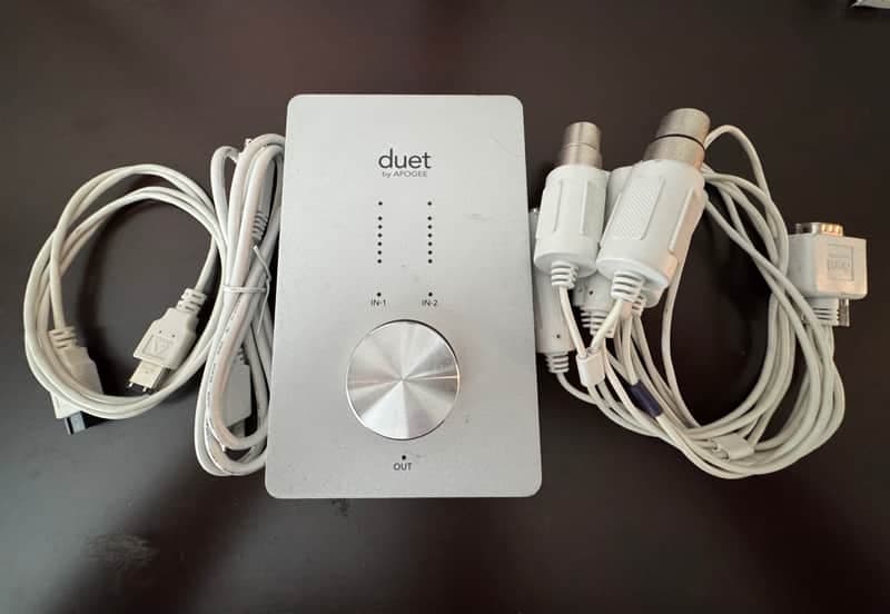 Apogee Duet Firewire Audio Interface 2000s - Silver