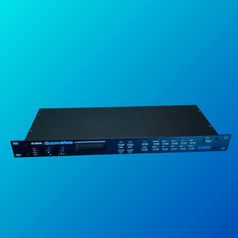 Alesis QuadraVerb 20k Bandwidth Simultaneous Digital Effects Processor