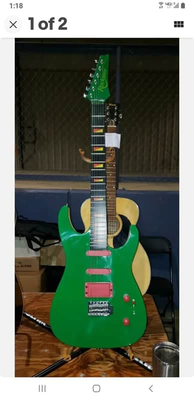 Rockster Electric Guitar 2000's Green