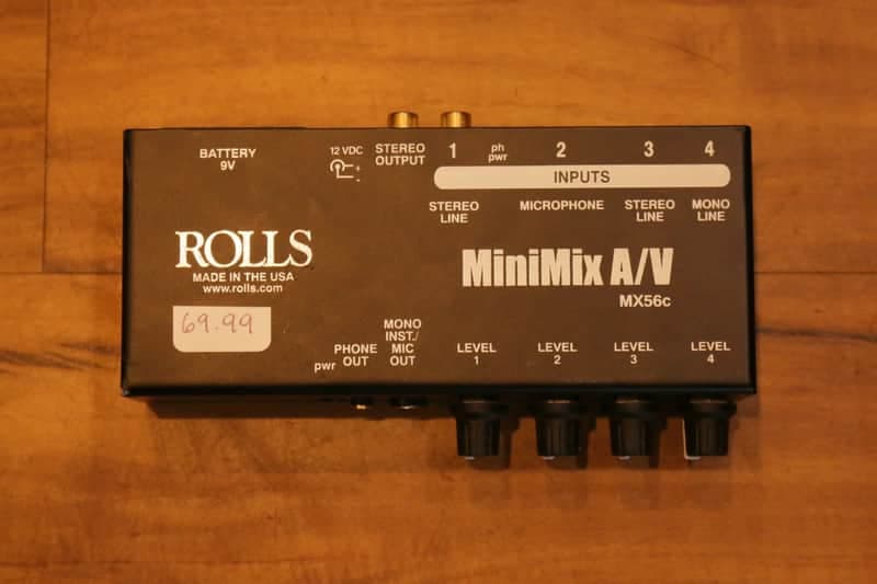 Rolls MiniMix A/V MX56c