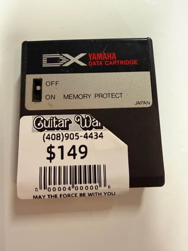 Yamaha DX7 Data RAM Cartridge