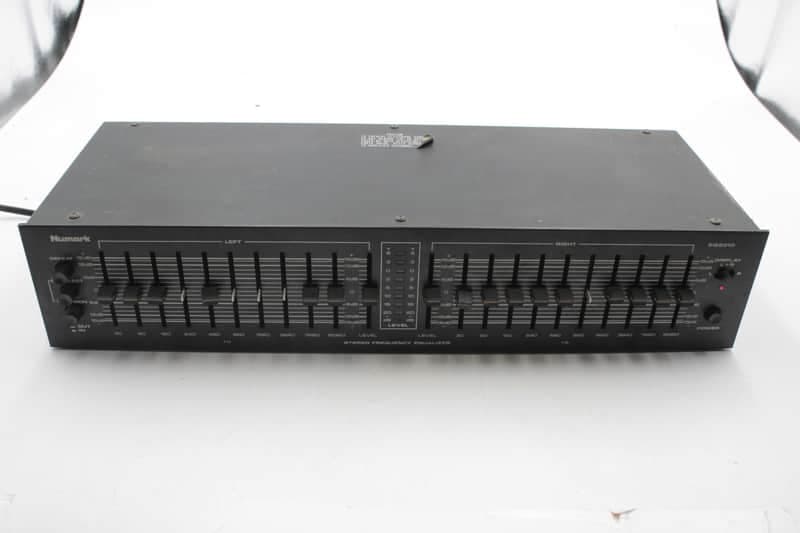 Numark EG2310 Stereo Frequency Equalizer 10-Band Graphic EQ Rack Mount