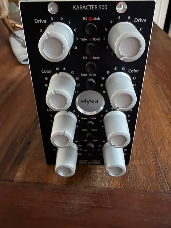 Elysia KARACTER 500 2-Channel 500 Series Saturator Module 2010s - Blue
