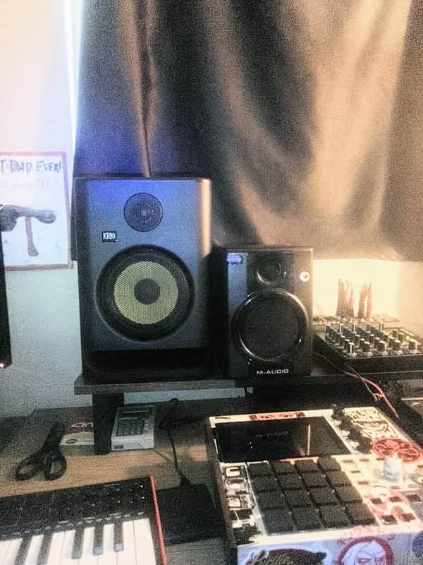KRK RP-8 Rokit G5 7" Active Studio Monitors - Pair 2024 - Present - Black