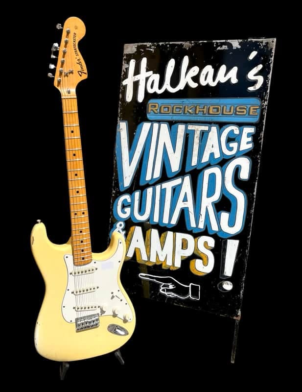 Fender Stratocaster Hardtail 1974 / Olympic White / Light weight