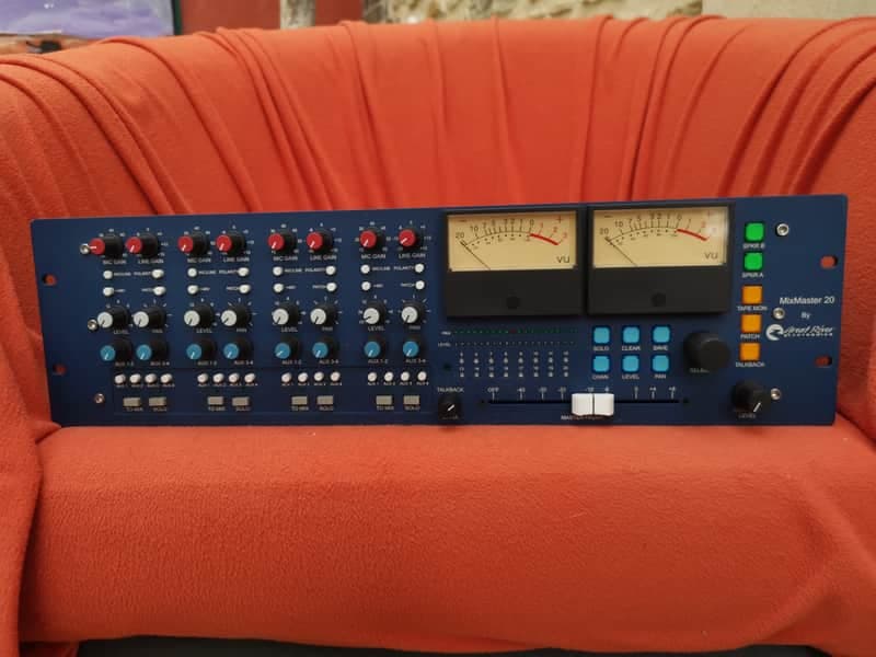 Great River Electronics Mixmaster 20 summing mixer with European PSU - MINT condition