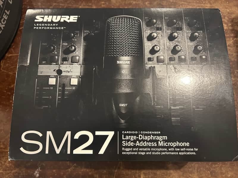 Shure SM27-SC Cardioid Condenser - Black