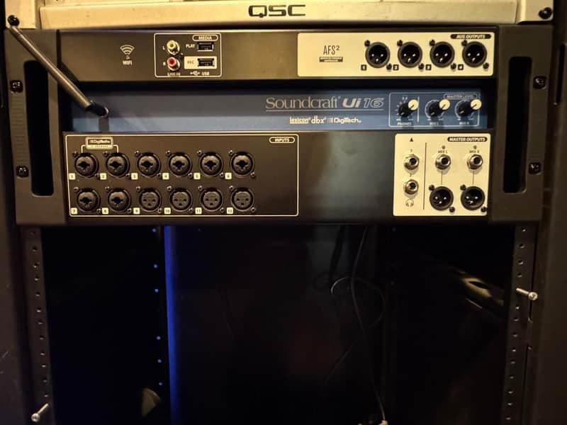 *USED* Soundcraft Ui16 12 In / 4 Out Remote Mixer