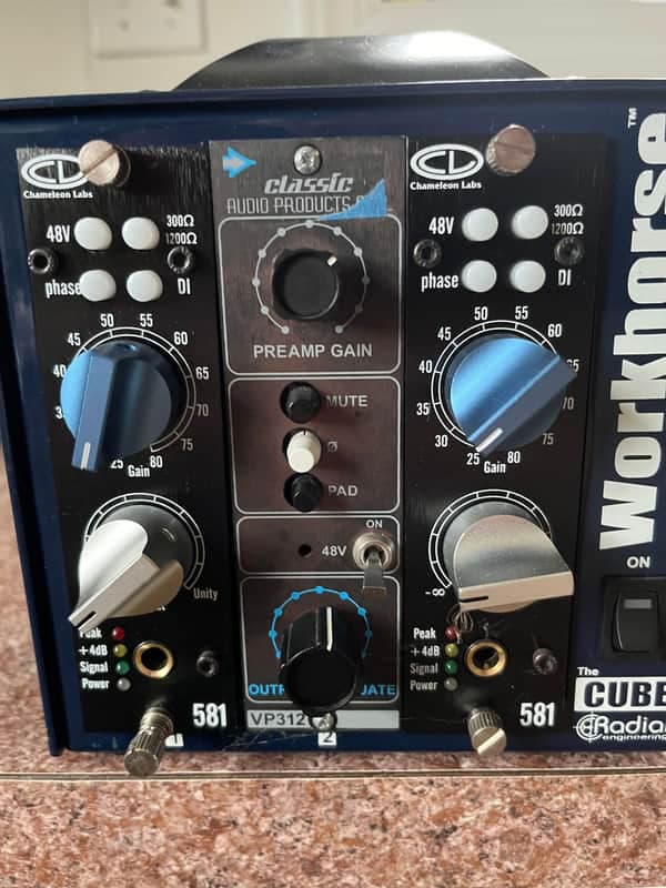 Chameleon Labs 581 500 Series Mic Preamp Module 2010s - Black