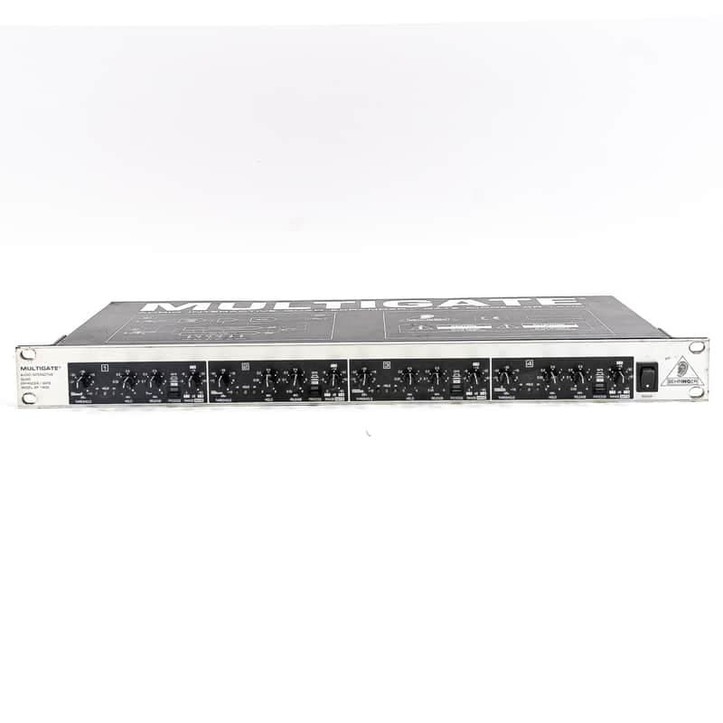 Behringer Multigate XR1400 Quad Noise Gate Expander 4-Channel Rack Unit