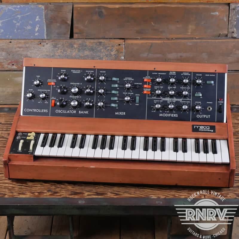 Original 70's Moog Minimoog Model D Signed By Bob Moog!