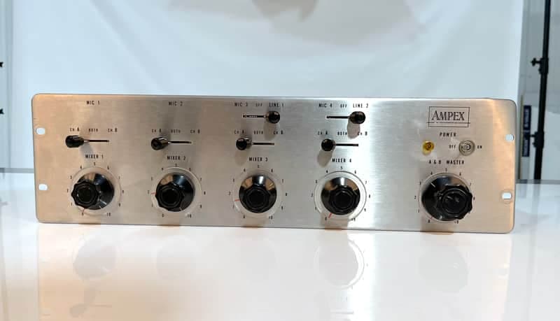 Ampex MX-10 Tube Mixer Mic Line Preamp MX10 MX35 Rare Vintage *read listing*