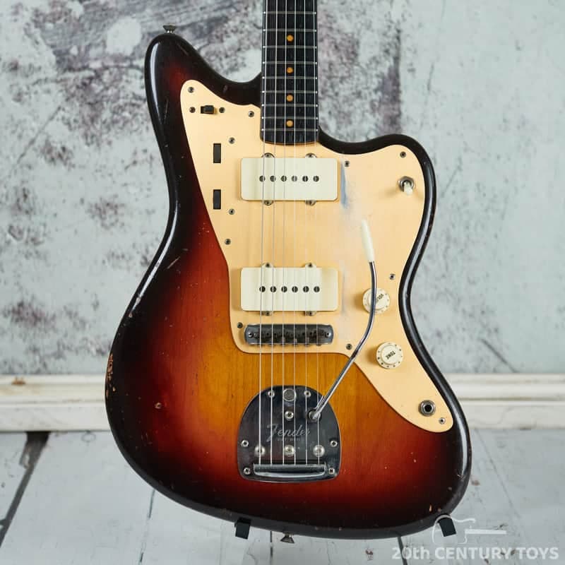 Fender Jazzmaster 1959 - Sunburst with Gold Anodized Pickguard