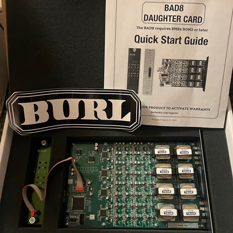 Burl BAD8 8-Channel Mothership A/D Converter Module 2022