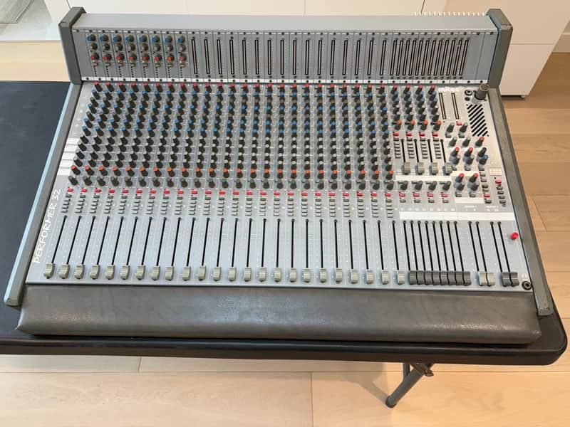 Mitec 32 x 8 x 4 Vintage German Analog Mixing Board - 4-band EQ with (2) semi-parametric mid-bands