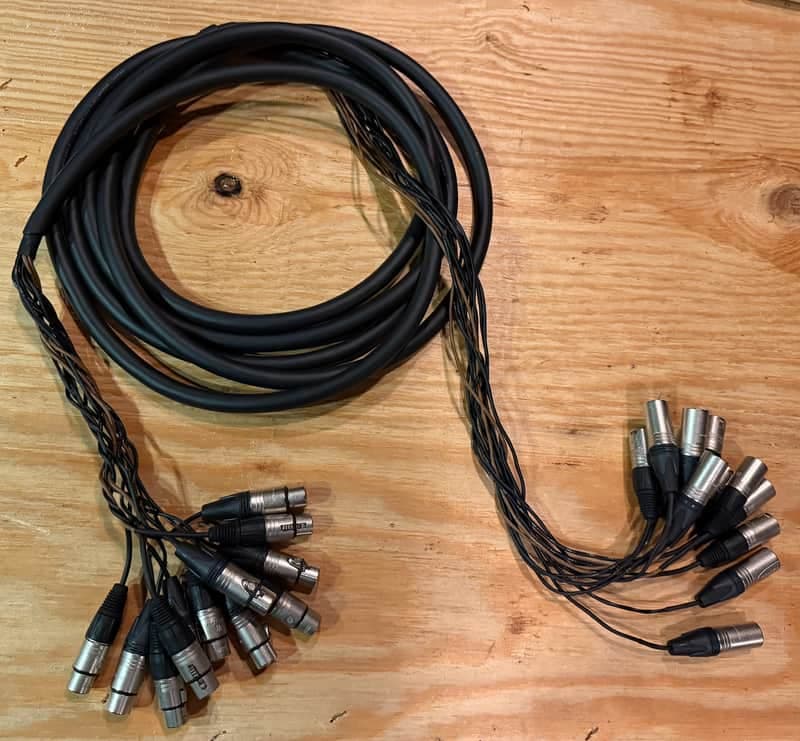 12 Channel Mogami XLR Snake - 15'