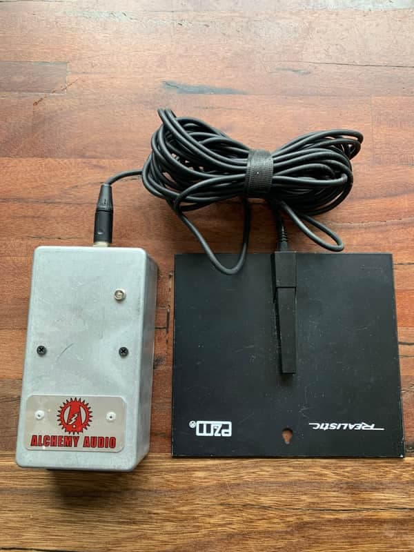 Modified Radio Shack Realistic PZM Microphone + Preamp Upgrade Alchemy Audio
