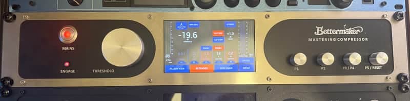 Bettermaker Mastering Compressor Black / Silver