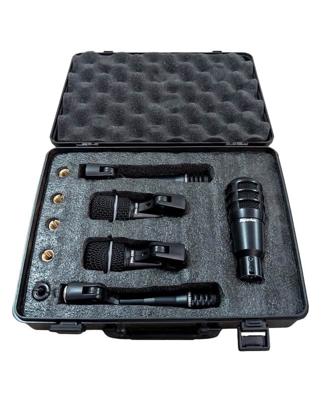 Superlux DRK-A3C2 - Dynamic Microphone - Black - Like New w/ Hard Case