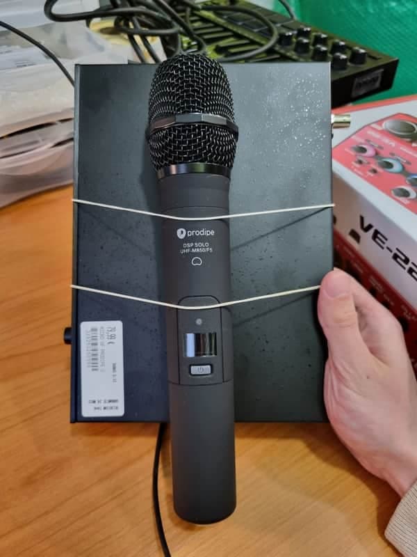 Prodipe UHF M850 DSP SOLO LANEN - Microphone chant sans fil