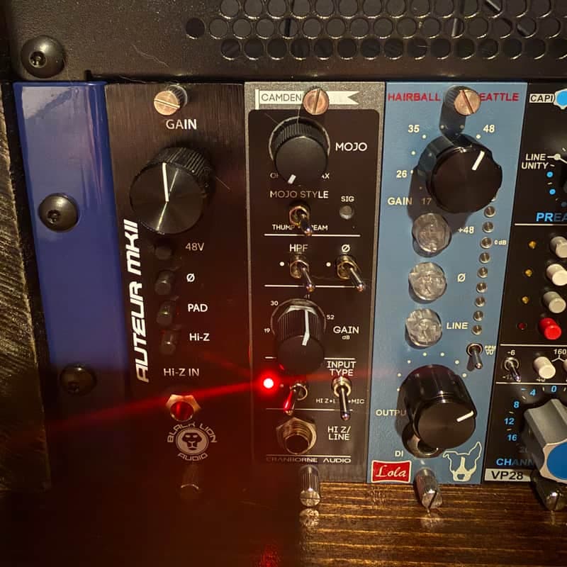 Cranborne Audio Camden 500 Series Microphone Preamp 2020 - Present - Black