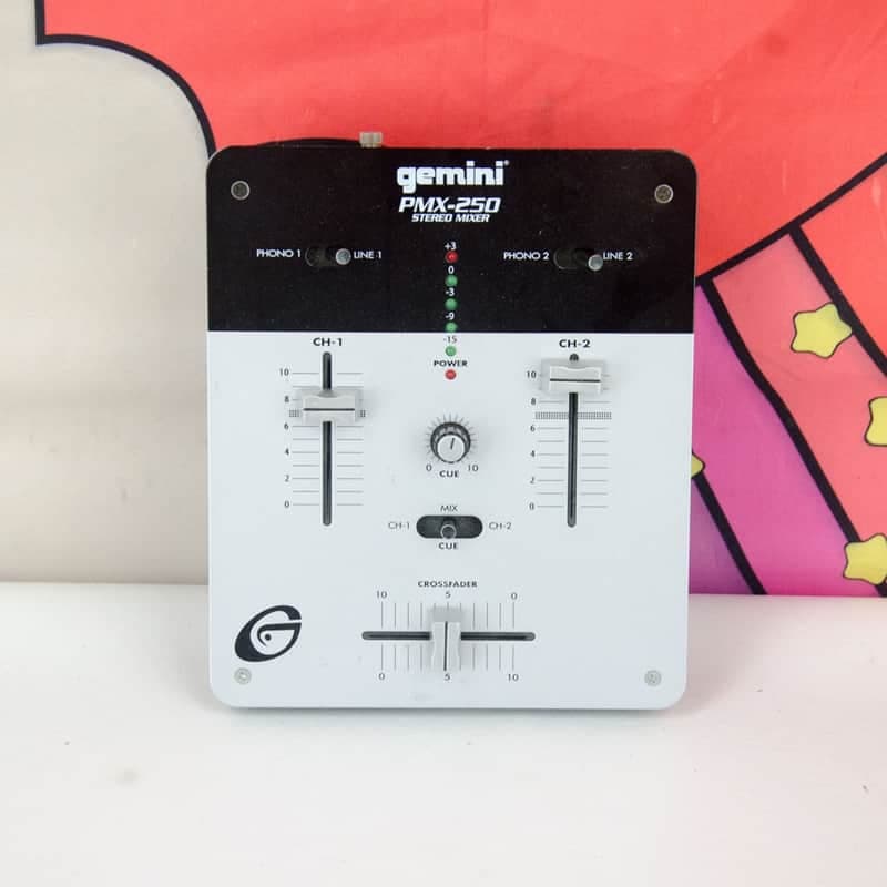 Used Gemini PMX-250 DJ MIxer AS IS