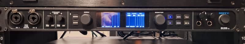 MOTU 828es 28x32 Thunderbolt and USB Audio Interface
