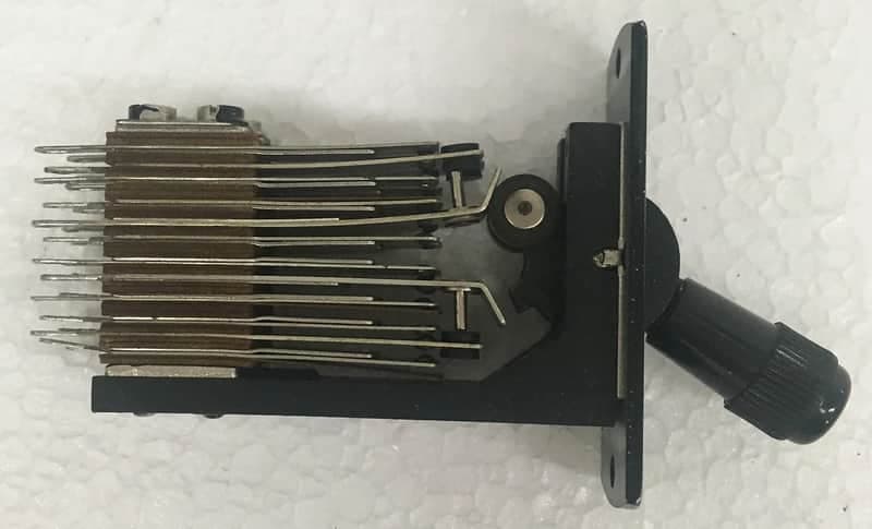 NOS RAFI 8-way Toggle Switch used by EMT EAB Siemens Klangfilm Telefunken maybe REDD.37