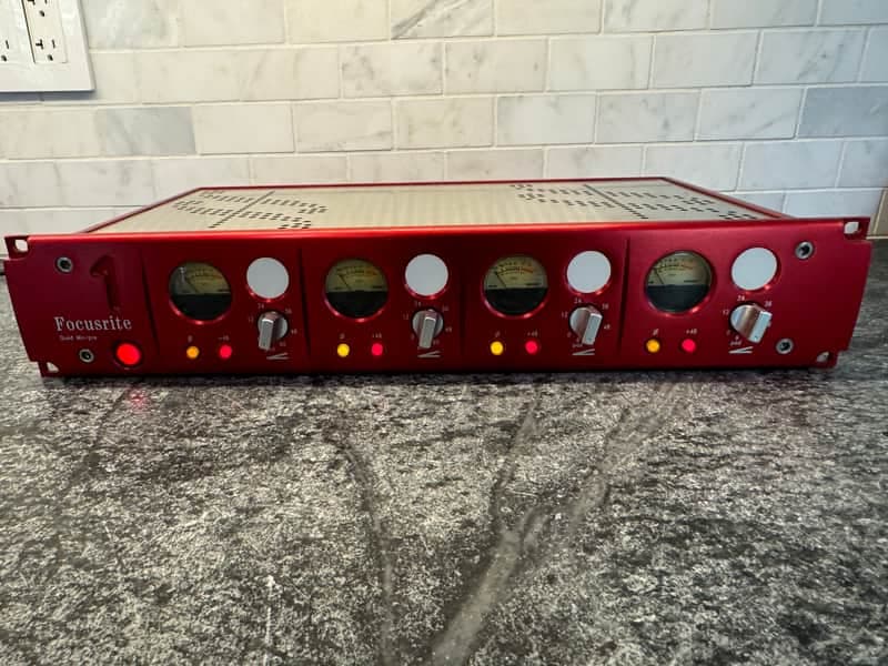 Focusrite Red 1 4-Channel Preamp 1990s Early Version