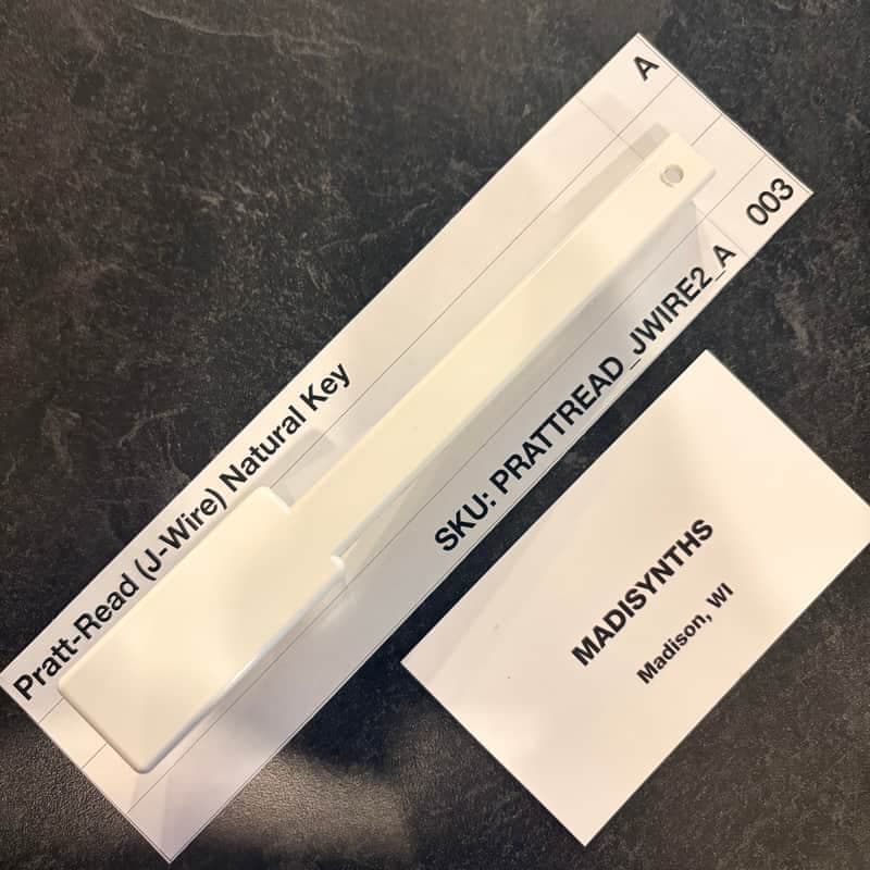 ORIGINAL Pratt Read Replacement A Key (J-Wire Keybeds) for ARP 2500/2600, Moog Minimoog, Oberheim OBX/OBXa/OB8, Sequential Prophet-5/10, PPG Wave 2.2, EML 500, and more