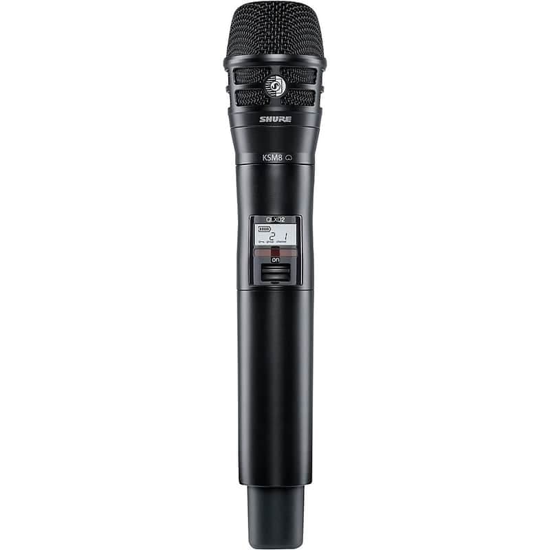 Shure QLXD2/K8B Handheld Transmitter with KSM8 Capsule Regular Band G50